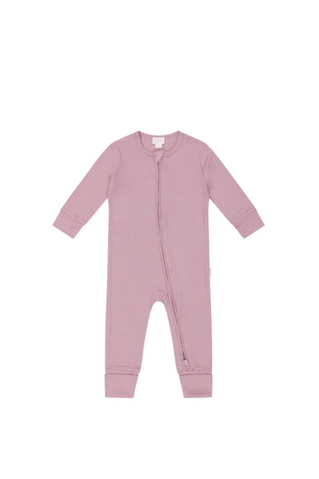 Organic Cotton Modal Frankie Onepiece - Vintage Violet Childrens Onepiece from Jamie Kay Australia