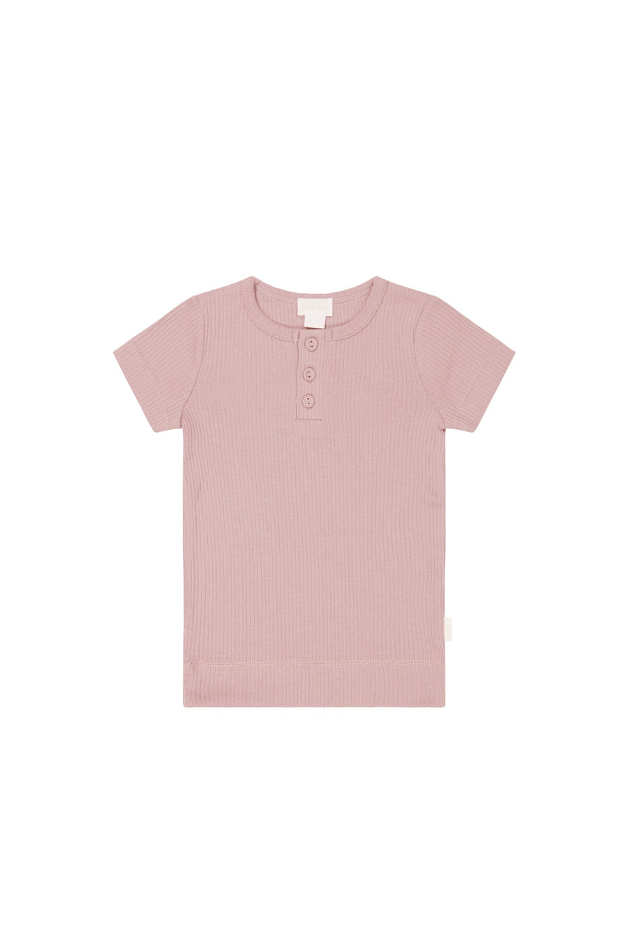 Organic Cotton Modal Henley Tee - Doll Childrens Top from Jamie Kay Australia