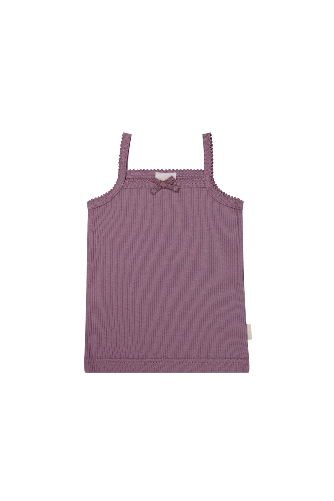 Organic Cotton Modal Singlet - Della Childrens Singlet from Jamie Kay Australia