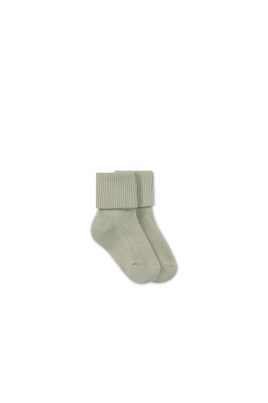 Classic Rib Sock - Clay Childrens Sock from Jamie Kay Australia