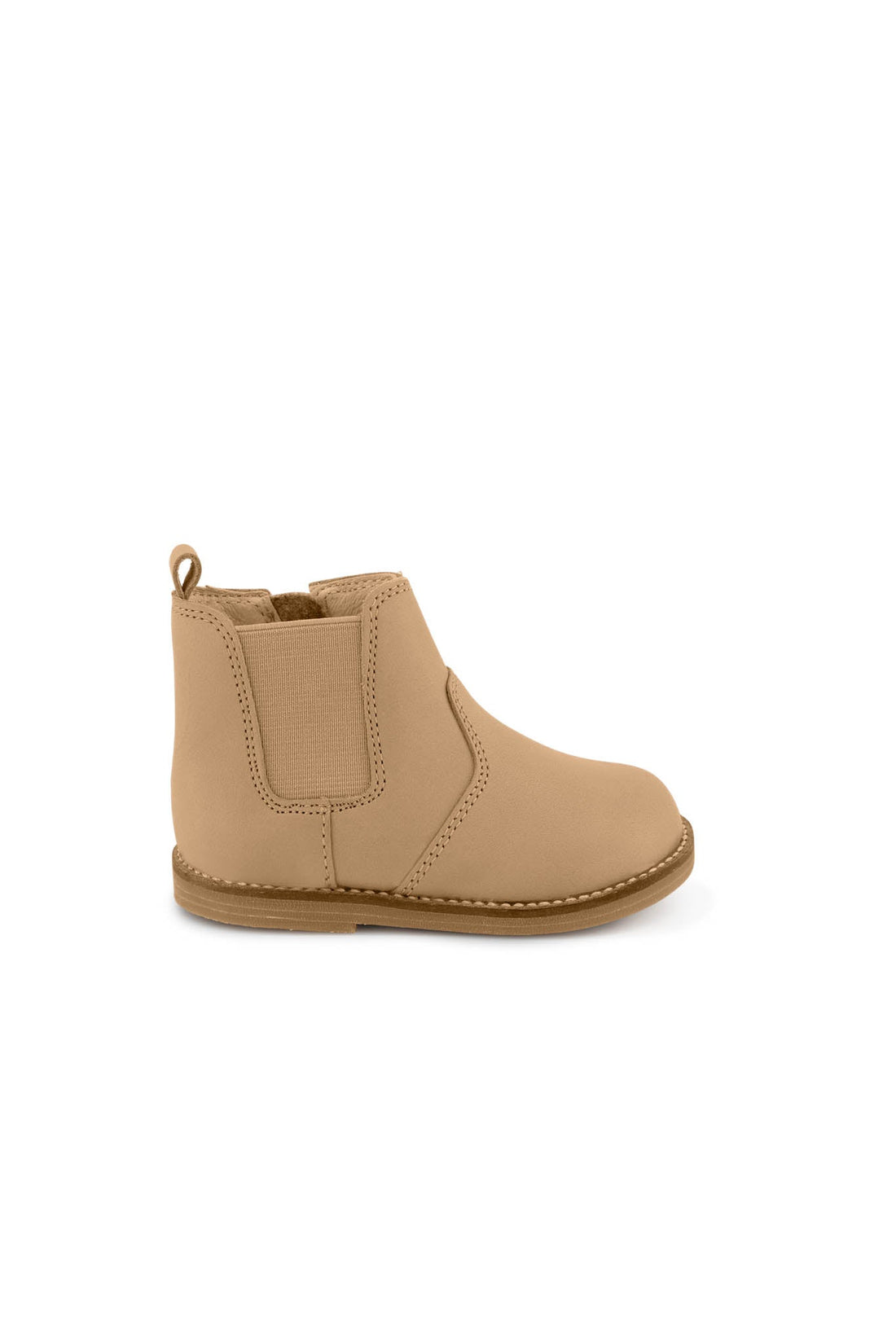 Leather Boot with Elastic Side - Bronzed Childrens Footwear from Jamie Kay Australia