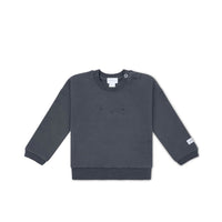 Organic Cotton Damien Sweatshirt - Arctic Childrens Sweatshirt from Jamie Kay Australia