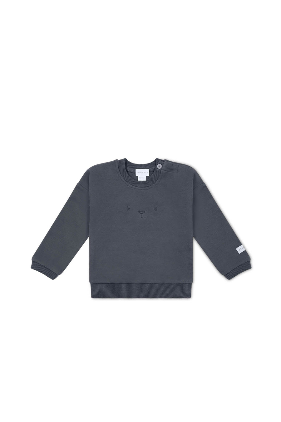 Organic Cotton Damien Sweatshirt - Arctic Childrens Sweatshirt from Jamie Kay Australia