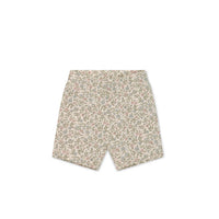 Organic Cotton Everyday Bike Short - Ariella Eggnog Childrens Short from Jamie Kay Australia