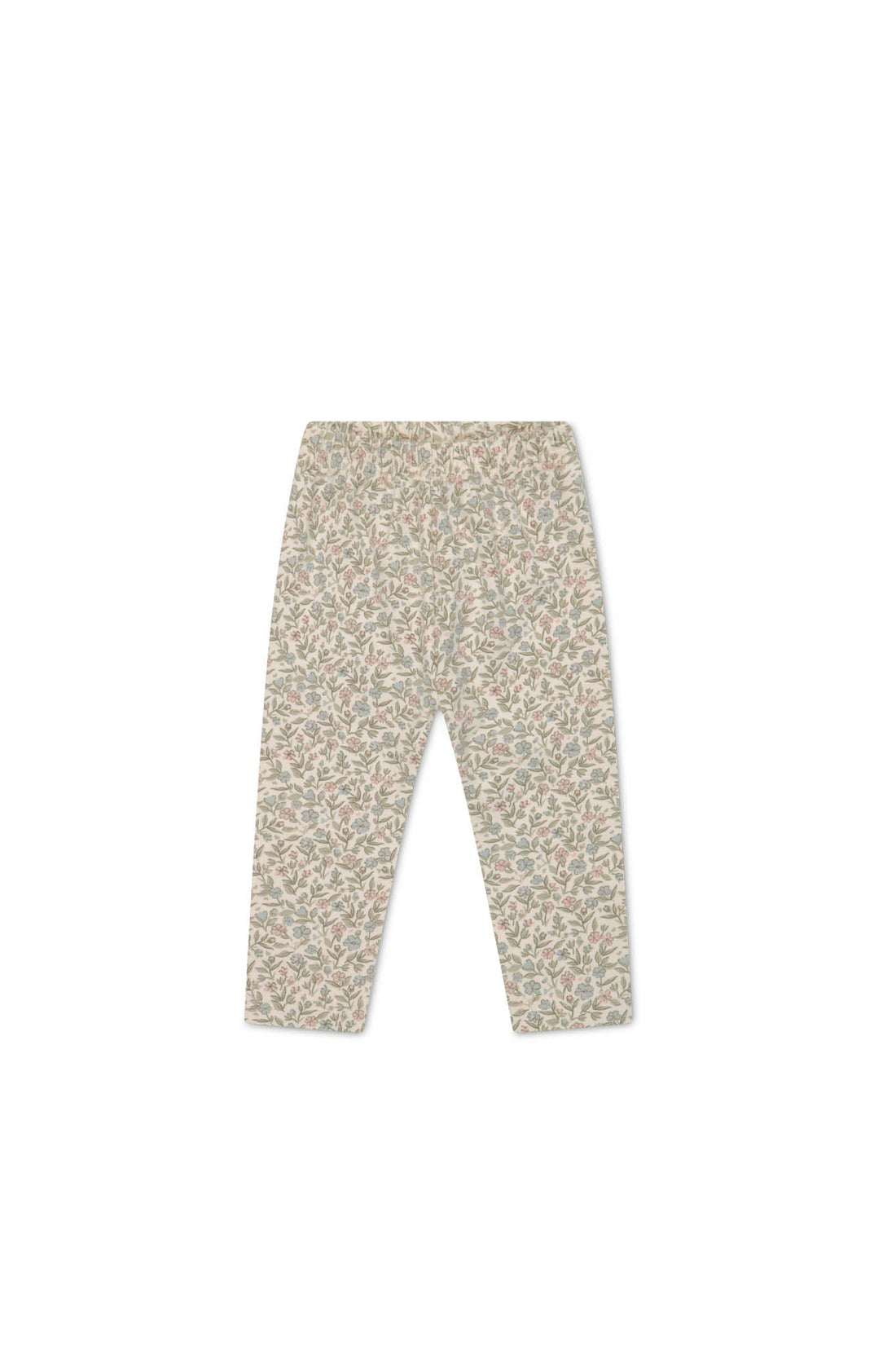 Organic Cotton Everyday Legging - Ariella Eggnog Childrens Legging from Jamie Kay Australia