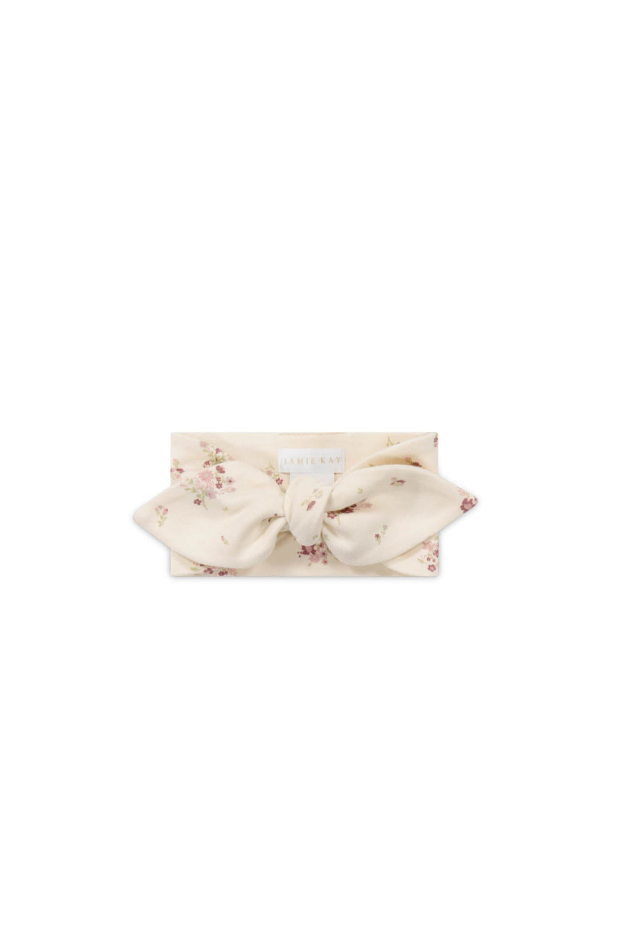 Organic Cotton Headband - Lauren Floral Tofu Childrens Headband from Jamie Kay Australia