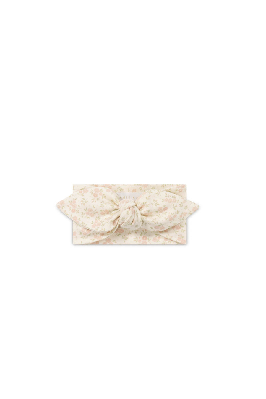 Organic Cotton Headband - Rosalie Floral Mauve Childrens Headband from Jamie Kay Australia