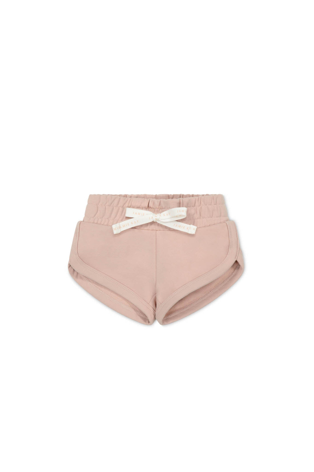 Organic Cotton Ivy Shortie - Dusky Rose Childrens Short from Jamie Kay Australia