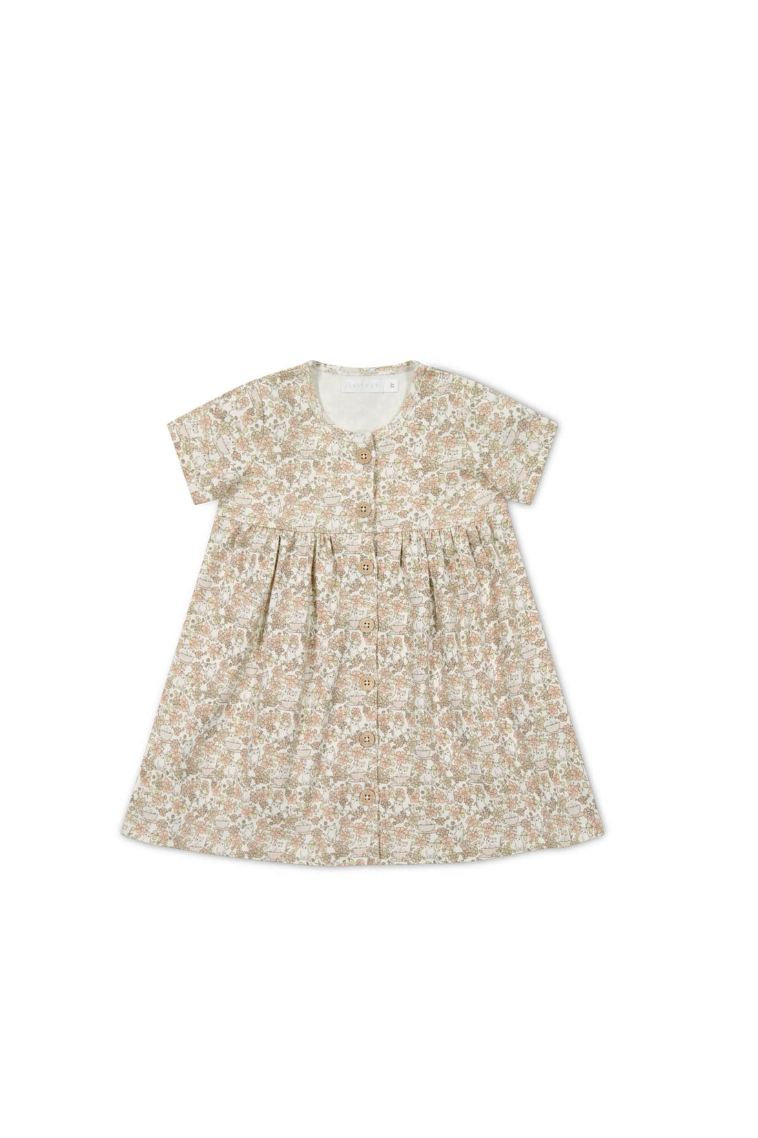 Organic Cotton Lola Dress - Kitty Chloe Childrens Dress from Jamie Kay Australia