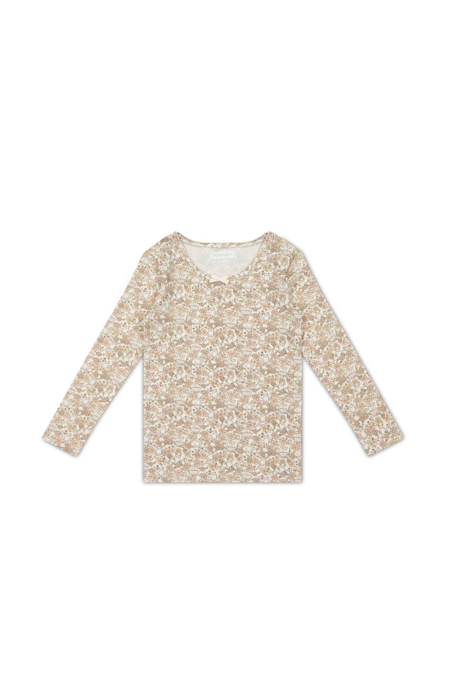 Organic Cotton Long Sleeve Top - Kitty Chloe Childrens Top from Jamie Kay Australia