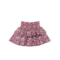 Organic Cotton Samantha Skirt - Garden Print Childrens Skirt from Jamie Kay Australia