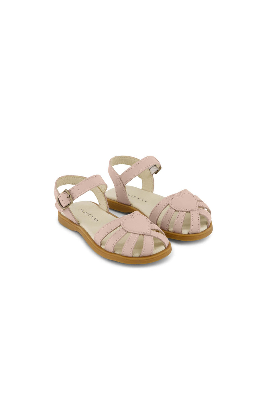 Petite Heart Sandal - Blush Childrens Footwear from Jamie Kay Australia