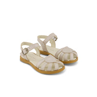 Petite Heart Sandal - Matt Gold Childrens Footwear from Jamie Kay Australia