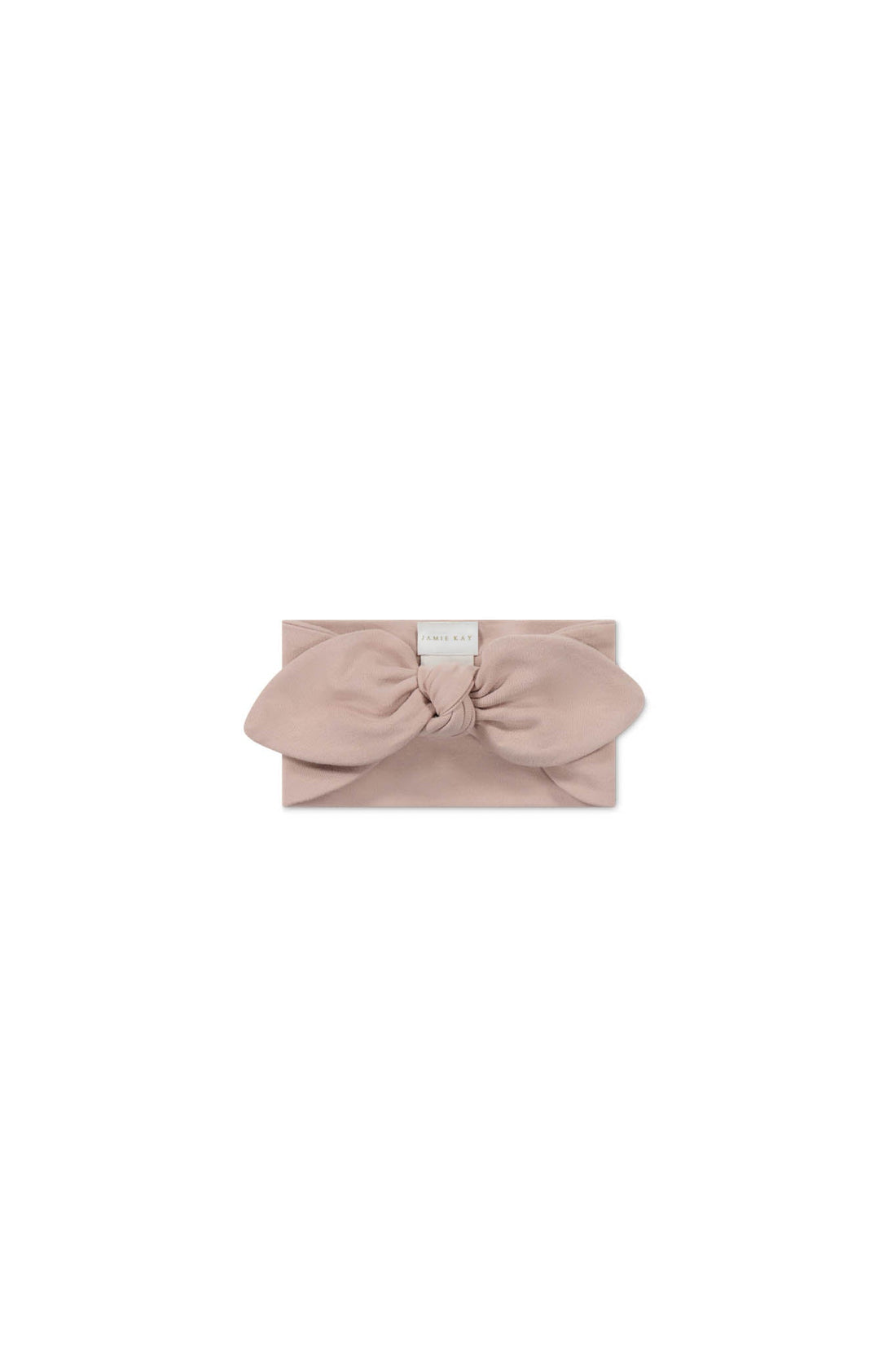 Pima Cotton Lilian Headband - Dusky Rose Childrens Headband from Jamie Kay Australia