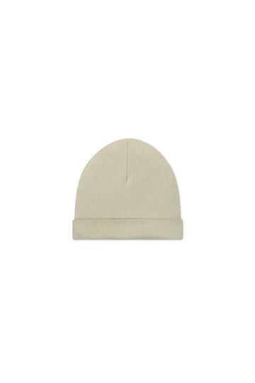 Pima Cotton Marley Beanie - Clay Childrens Hat from Jamie Kay Australia