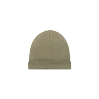 Pima Cotton Marley Beanie - Vert Childrens Hat from Jamie Kay Australia