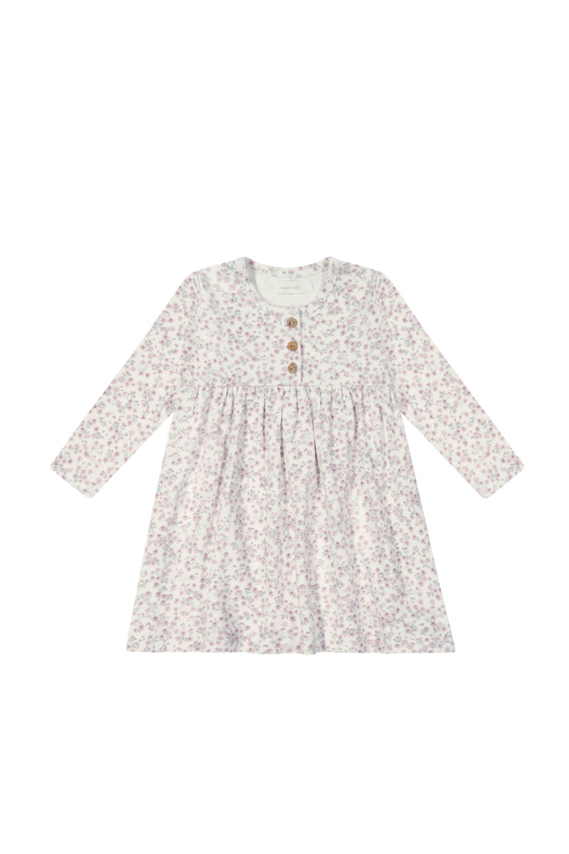 Organic Cotton Bridget Dress - Posy Floral Childrens Dress from Jamie Kay Australia