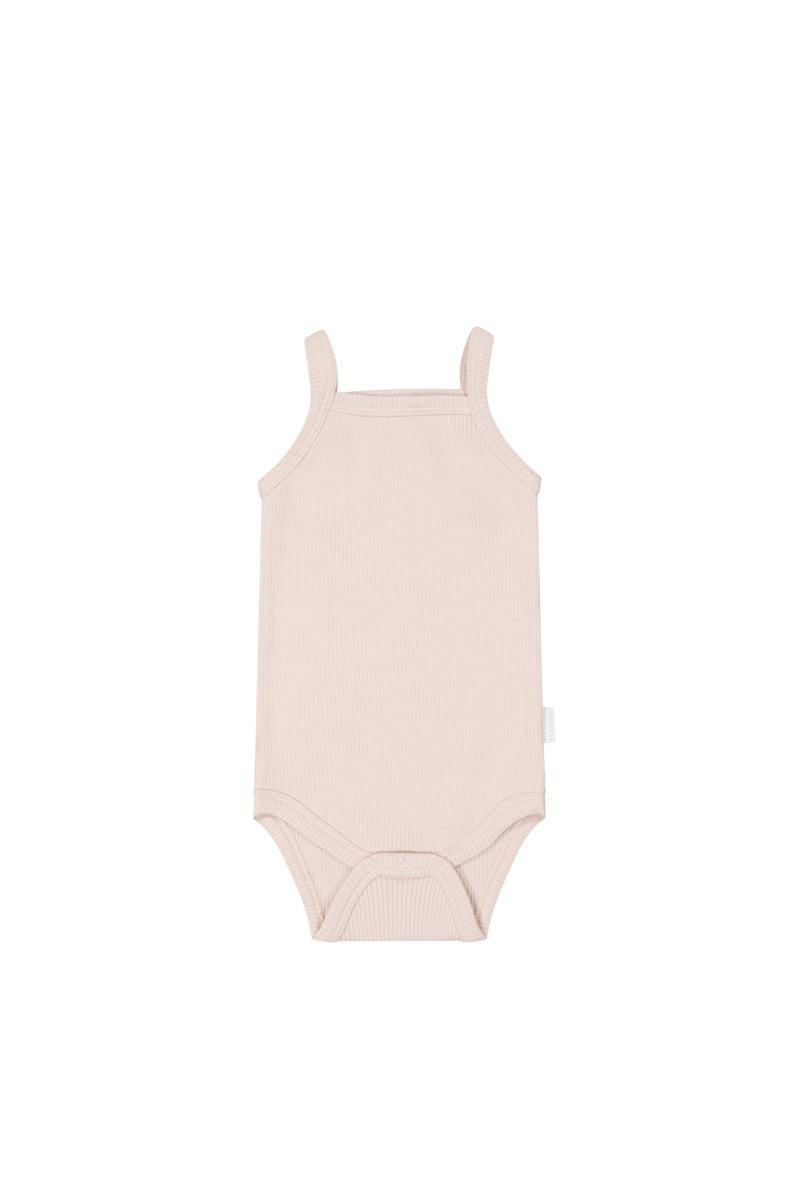 Organic Cotton Fine Rib Singlet Bodysuit - Pillow Childrens Bodysuit from Jamie Kay Australia