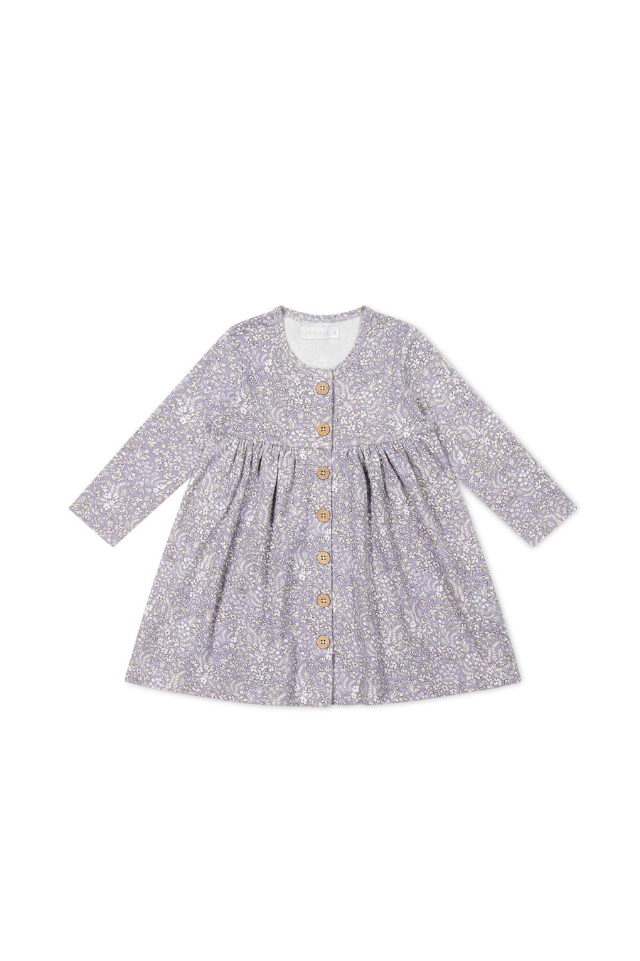 Organic Cotton Poppy Dress - April Lilac Childrens Dress from Jamie Kay Australia