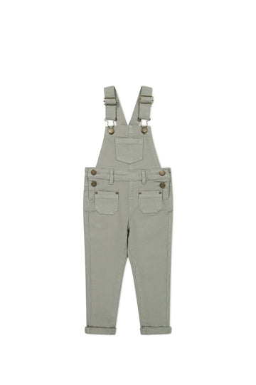 Arlo Twill Overall - Sage Childrens Overall from Jamie Kay Australia