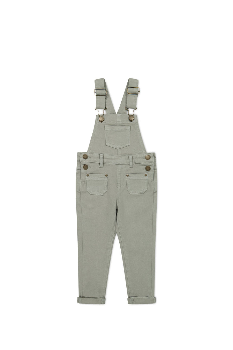 Arlo Twill Overall - Sage Childrens Overall from Jamie Kay Australia