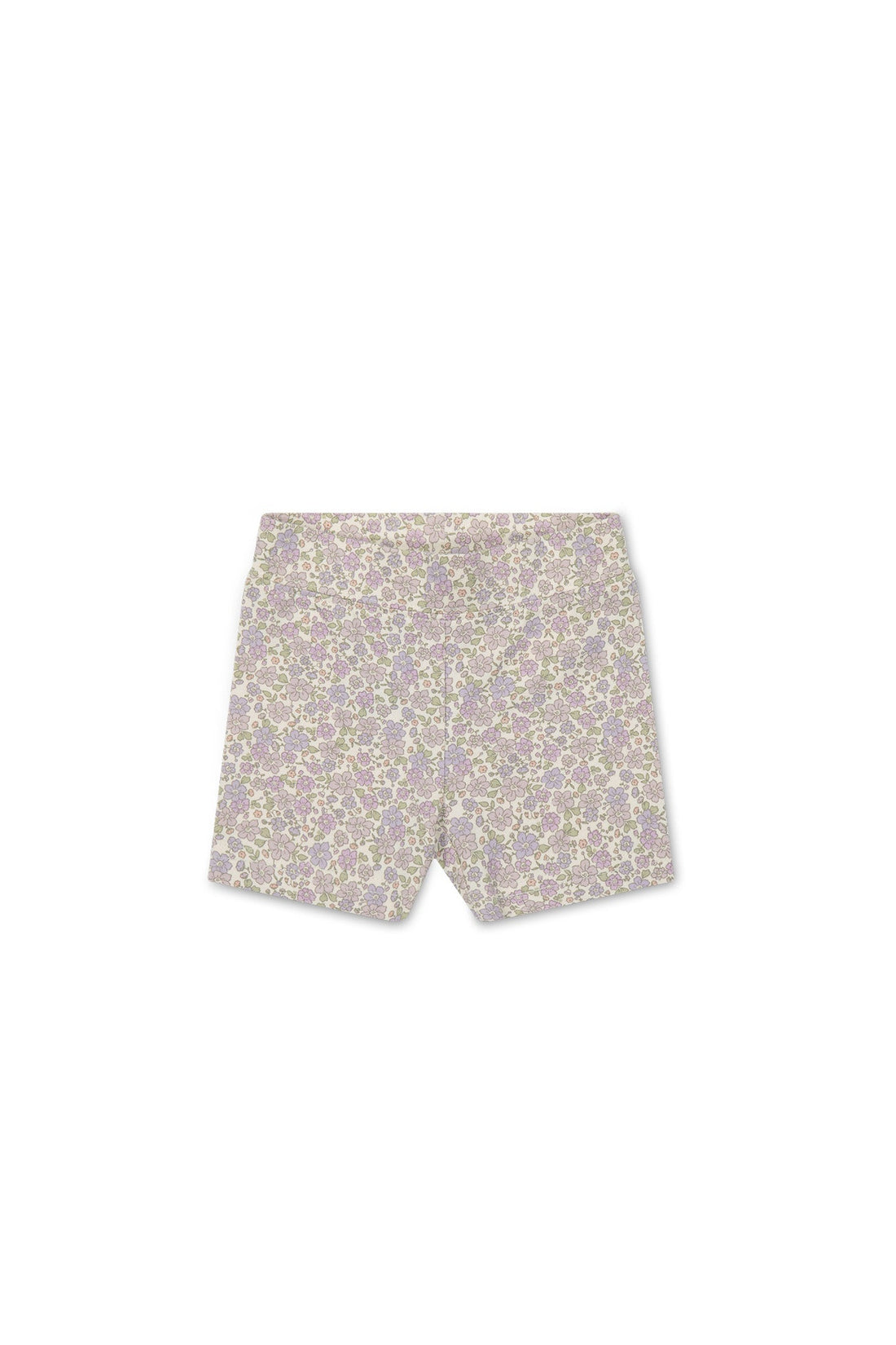 Organic Cotton Everyday Bike Short - Chloe Lavender Childrens Short from Jamie Kay Australia