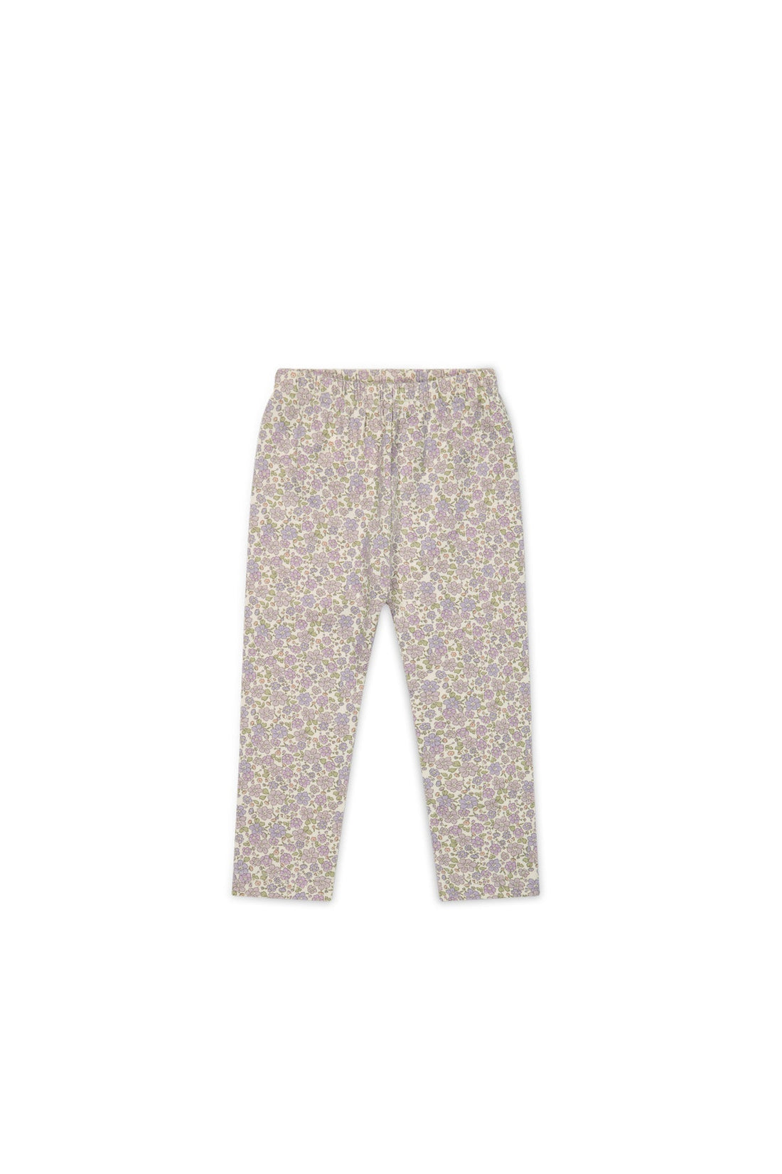 Organic Cotton Everyday Legging - Chloe Lavender Childrens Legging from Jamie Kay Australia