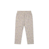 Organic Cotton Everyday Legging - Chloe Lavender Childrens Legging from Jamie Kay Australia