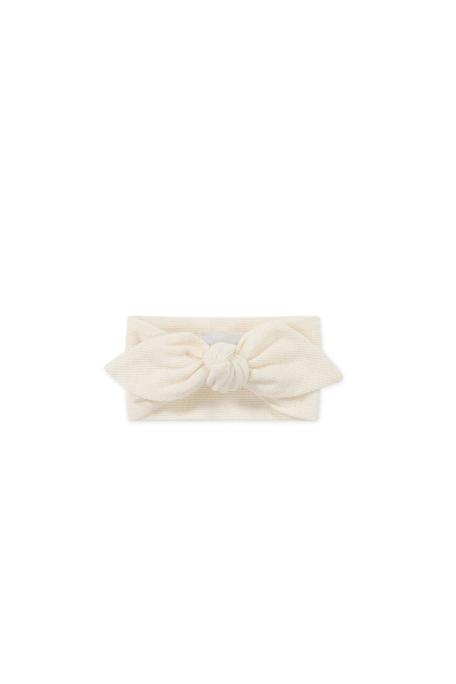 Organic Cotton Fine Rib Lilian Headband - Lily Fleck Childrens Headband from Jamie Kay Australia