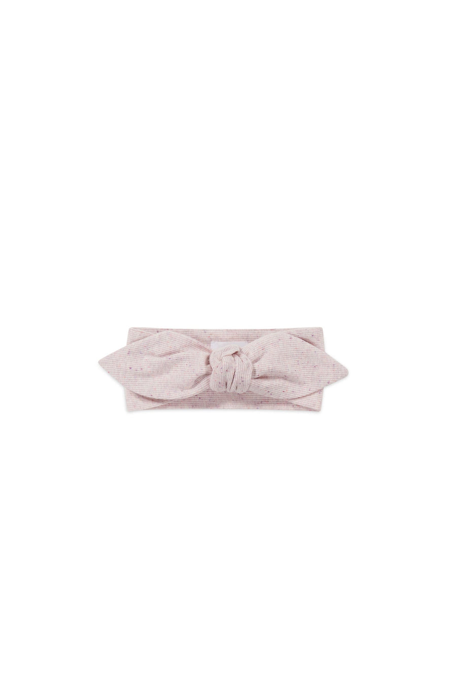 Organic Cotton Fine Rib Lilian Headband - Tulip Fleck Childrens Headband from Jamie Kay Australia