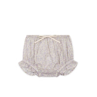 Organic Cotton Frill Bloomer - Chloe Lavender Childrens Bloomer from Jamie Kay Australia