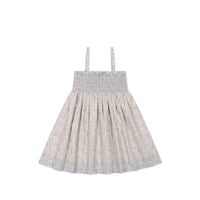 Organic Cotton Mira Dress - Chloe Lavender Childrens Dress from Jamie Kay Australia