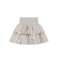 Organic Cotton Samantha Skirt - Chloe Lavender Childrens Skirt from Jamie Kay Australia