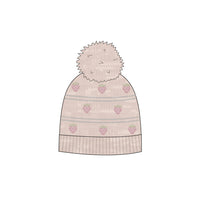 Juliette Beanie - Strawberry Childrens Hat from Jamie Kay Australia