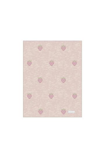 Juliette Blanket - Strawberry Childrens Blanket from Jamie Kay Australia