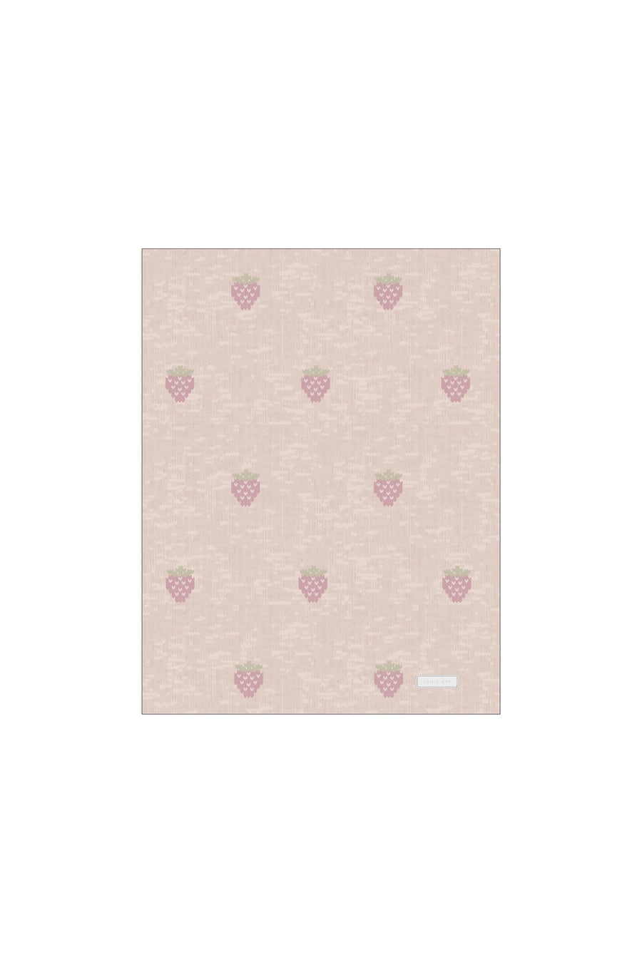 Juliette Blanket - Strawberry Childrens Blanket from Jamie Kay Australia