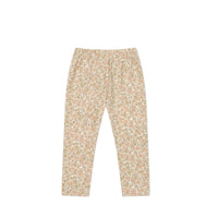 Organic Cotton Everyday Legging - Chloe Egret Childrens Legging from Jamie Kay Australia