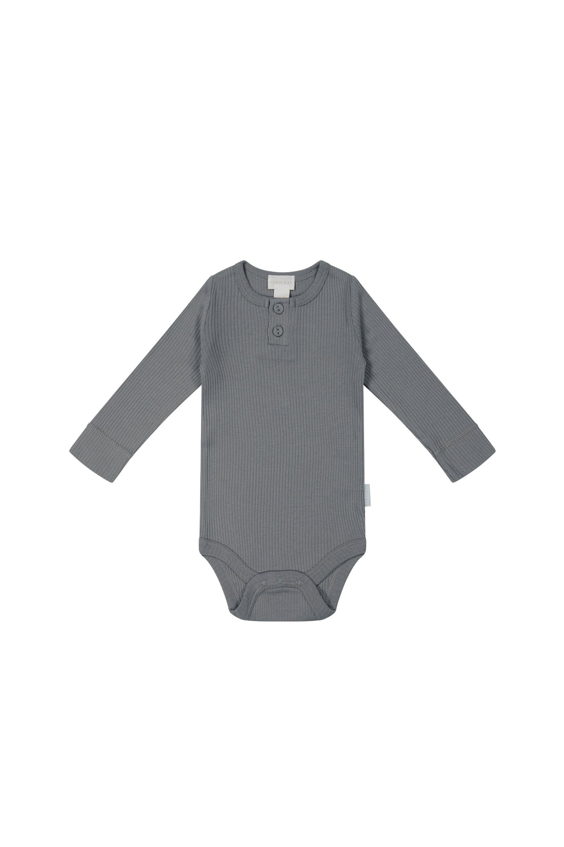 Organic Cotton Modal Long Sleeve Bodysuit - Lava Childrens Bodysuit from Jamie Kay Australia