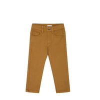 Austin Woven Pant - Clove Childrens Pant from Jamie Kay Australia