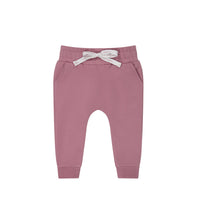 Organic Cotton Morgan Track Pant - Lillium Childrens Pant from Jamie Kay Australia