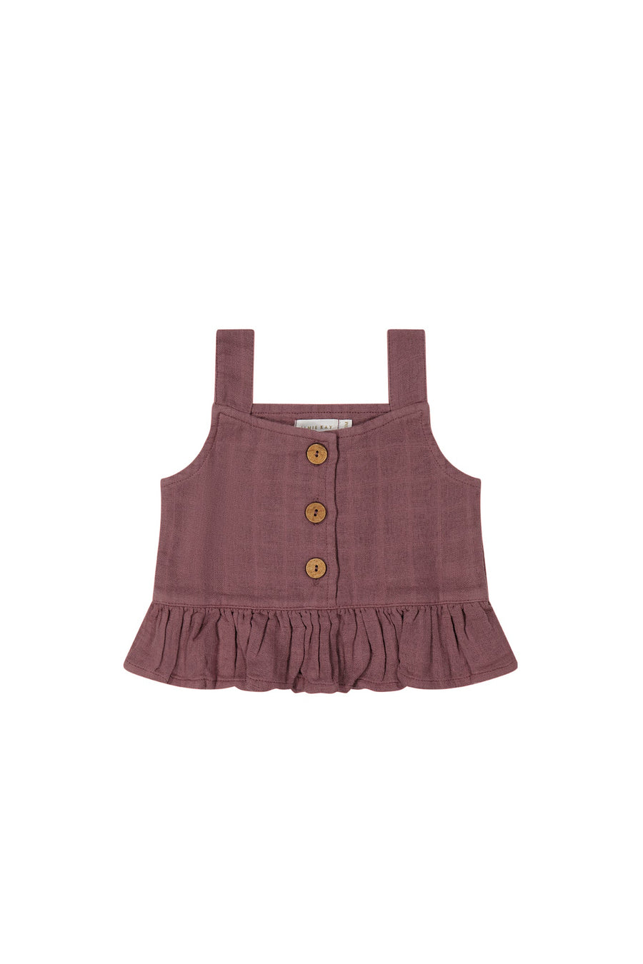 Organic Cotton Muslin Indie Top- Twilight Childrens Top from Jamie Kay Australia