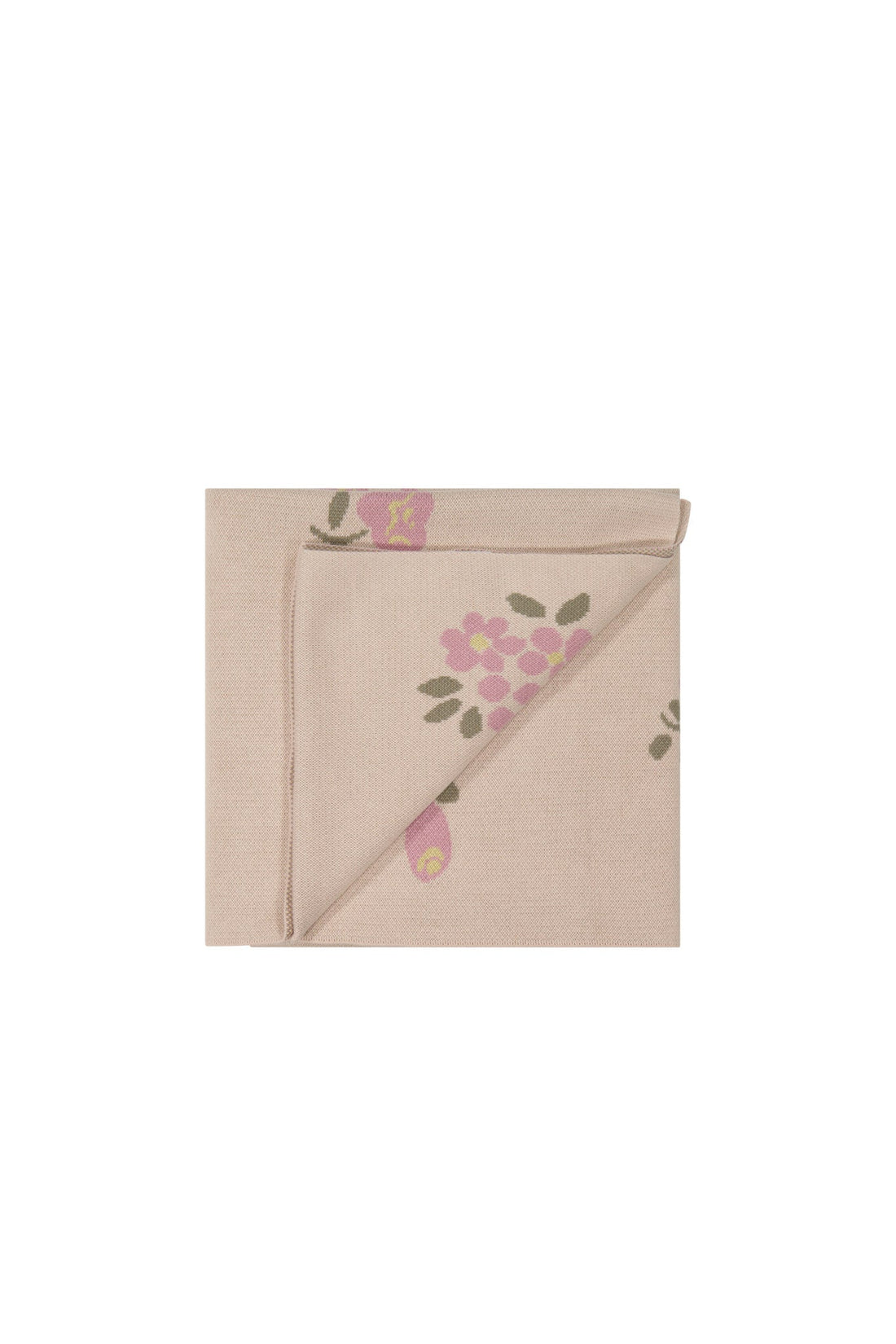 Irina Jacquard Blanket - Irina Blanket Shell Childrens Blanket from Jamie Kay Australia