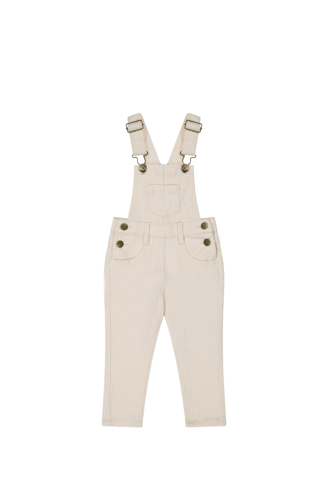 Jordie Overall - Powder Pink/Egret Childrens Overall from Jamie Kay Australia