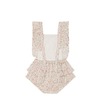 Organic Cotton Heidi Playsuit - Fifi Floral Childrens Playsuit from Jamie Kay Australia