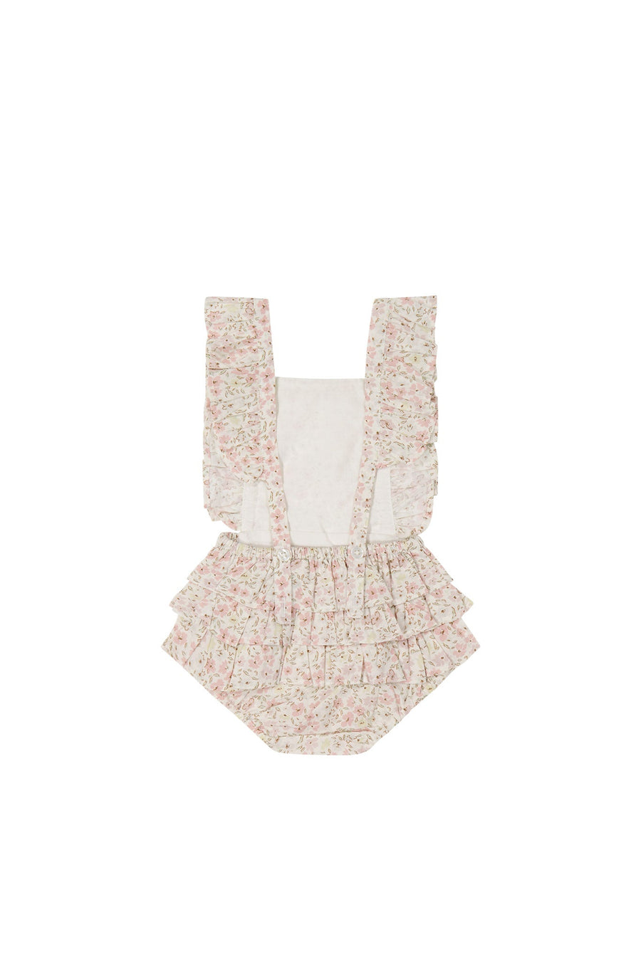 Organic Cotton Heidi Playsuit - Fifi Floral Childrens Playsuit from Jamie Kay Australia