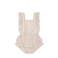 Organic Cotton Heidi Playsuit - Fifi Floral Childrens Playsuit from Jamie Kay Australia