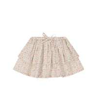 Organic Cotton Heidi Skirt - Fifi Floral Childrens Skirt from Jamie Kay Australia