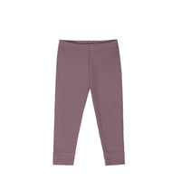 Organic Cotton Modal Everyday Legging - Twilight Childrens Legging from Jamie Kay Australia