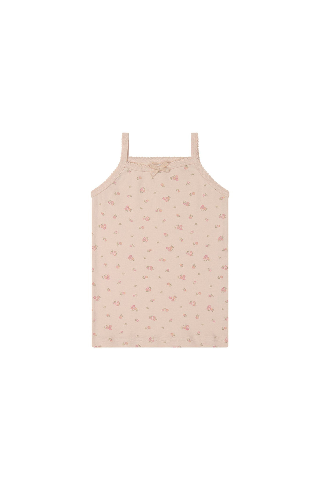 Organic Cotton Singlet - Irina Shell Childrens Singlet from Jamie Kay Australia