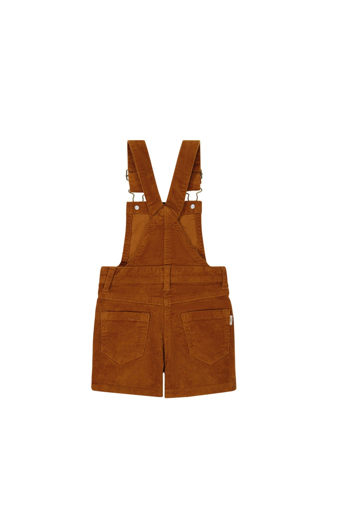 Casey Cord Short Overall - Cinnamon Childrens Overall from Jamie Kay Australia